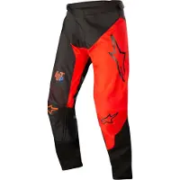 Alpinestars Racer Supermatic Zwart Felrood Broek Maat 30