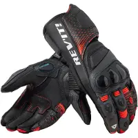 REV'IT! REV’IT! Control Zwart Neon Rood Handschoenen Maat XL