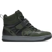XPD Moto-Pro H2Out, waterdichte schoenen ,Donkergroen/Zwart ,37 EU