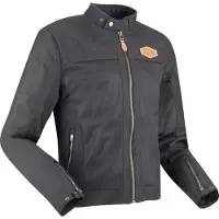 Segura Richter, zwarte textillen motorjas, maat 4XL