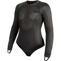 Pando Moto Bia Mesh Dames Zwart Beschermende Base Layer / Body Maat XS