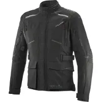 Ixon Midgard Zwart Waterdichte Textiele Motorjas Maat XL
