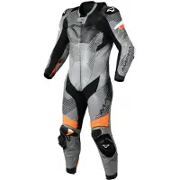 Macna Ignite geperforeerd eendelig motorfiets lederen pak Maat