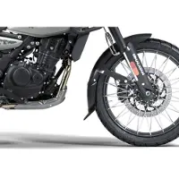 Bodystyle voorspatbordverlenging ABS kunststoffen mat zwart