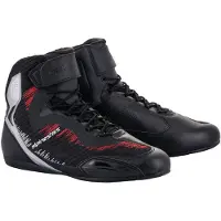 Alpinestars Faster 3 Rideknit, schoenen ,Zwart/Zilver/Rood ,11 US