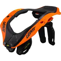 Leatt 5.5 V24 Oranje Zwarte Nekbrace Maat S-M