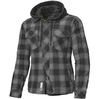 Held Lumberjack II Zwart Grijs Textiele Motorjas Maat XL