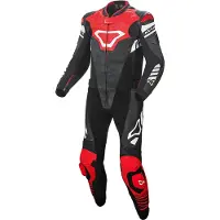Macna Tracktix Tweedelig geperforeerd motorlederen pak