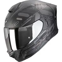 Scorpion EXO-530 Air Fond Integraalhelm Mat/Zwart/Zilver 2XL unisex