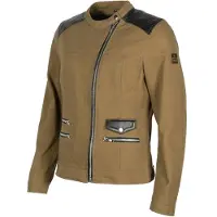 Helstons Cher dames motorjas, textiel, bruin/zwart, maat 2XL