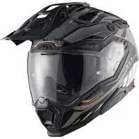 NEXX X.WED 3 Gobi Zwart Sand Wit Adventure Integraalhelm Maat XL
