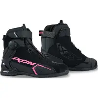 Ixon Bull 2 WP Lady Zwart Fuchsia Motorschoenen Maat 38
