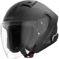 Sena Outstar 2, integraalhelm ,Mat Zwart/Grijs ,XL