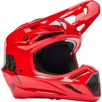 FOX V3 RS Fracture Carbon Rood Crosshelm Maat S
