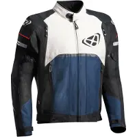 Ixon Allroad Grege Marineblauw Zwart Textiele Motorjas Maat L