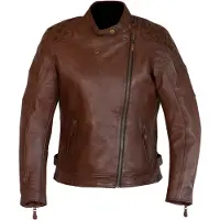 Merlin Bristol D3O Cafe Dames motorfiets lederen jas Maat