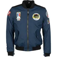 Helstons LYNX Tissu Nylon Jas Blauw Maat L