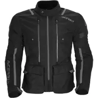 Acerbis X-Travel 2.0, textielen jas unisex ,zwart/grijs ,XL