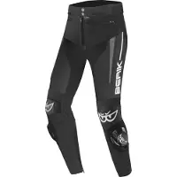 Berik Kendo Zwart Dames Leren Motorbroek Maat 42
