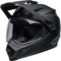 Bell MX-9 Adventure MIPS Solid Mat Zwart 22.06 Adventure Helm Maat M