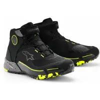 Alpinestars CR-X, schoenen Drystar ,Zwart/Grijs/Neon-Geel ,13 US