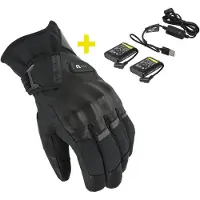 Macna Era 2.0 RTX Kit waterdichte verwarmbare winterdames motorhandschoenen + 7,4V / 2,2A batterijen en oplader