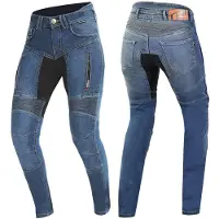 Trilobite Parado Blue Skinny Dames Motorfiets Jeans