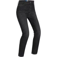 PMJ Sara, spijkerbroekvrouwen ,Zwart (Denim) ,28