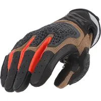 Acerbis Crossover Bruin Oranje Handschoenen Maat XS