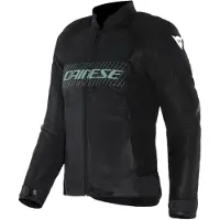Dainese Herosphere Air Dames Zwart Groen Textiele Motorjas Maat 44