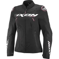 Ixon Ionix Lady Zwart Bright Roze Textiele Motorjas Maat 3XL