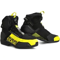 SHIMA Edge Waterproof Zwart Geel Motorschoenen Maat 48