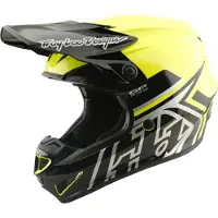 Troy Lee Designs GP Pro MIPS Mono Neon Jeugd motocrosshelm Maat