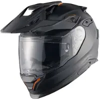 NEXX Y.TRAVL Plain Mat Zwart Adventure Integraalhelm Maat XS