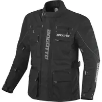 Bogotto Covelo Waterdichte Zwart Textiele Motorjas Maat 2XL