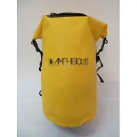 Amphibious Amfibische, waterdichte tas, geel, 10 liter.