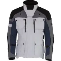 Merlin Solitude D3O Blauw Grijs Textiele Motorjas Maat 2XL
