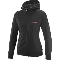 Ixon Touchdown Air L Zwart Bright Roze Dames Textiele Motorjas Maat S