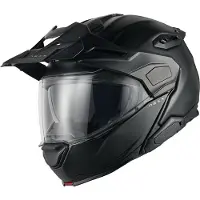 NEXX X.Lifecountry Plain Systeemhelm Mat/Zwart XL, unisex