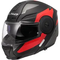 LS2 LS2FF902ScopeIIDuriaZwartRood06Systeemhelm Maat XL