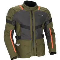 Acerbis Ramsey Long, stoffen jas ,Olijf/Zwart/Oranje ,S