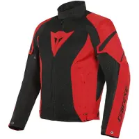 Dainese Air Crono 2 Tex Jas Zwart Lava Rood Lava Rood Maat 50