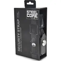Kriega Steelcore, bagagebanden afsluitbaar ,zwart