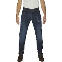 Rokker Rokkertech Slim D.Blue Motorfiets Jeans