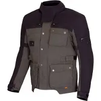 Merlin Mahala D3O Explorer Zwart Olijfgroen Textiele Motorjas Maat 4XL