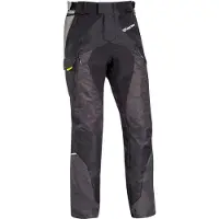 Ixon Balder PT Zwart Grijs Bright Geel Textiele Motorbroek Maat 3XL