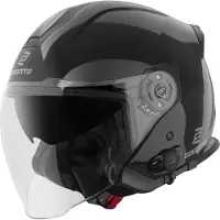 Bogotto H586 BT Solid Bluetooth Jet Helm