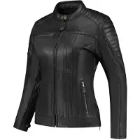 Rusty Stitches Alice Dames Motorfiets Leren Jas Maat
