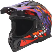 LS2 MX708 Fast II Grotesk Motocrosshelm Maat