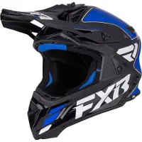 FXR Helium Logo Carbon Motorcross helm Maat